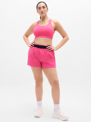 Short Deportivo con Cintura Elástica y Bolsillos