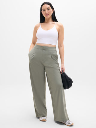 Pantalón Talle Alto con Bolsillos