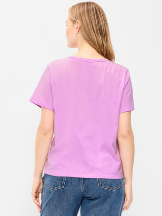 Camiseta Manga Corta Cuello V