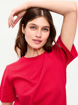 Cotton Short Sleeve Dress
