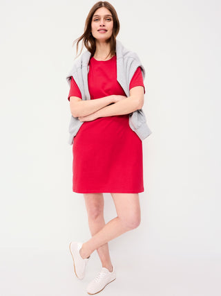 Cotton Short Sleeve Dress