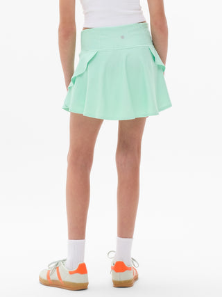 Girls' High-Waisted Sports Skirt