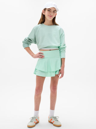 Girls' High-Waisted Sports Skirt