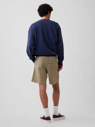 Shorts caqui sin cordones Essential de 7".
