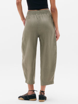 Pantalón corto de lino Easy Barrel de Retreat.