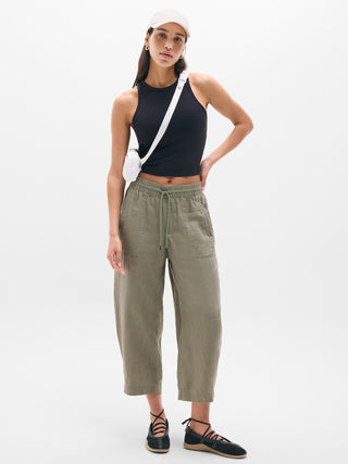 Pantalón corto de lino Easy Barrel de Retreat.