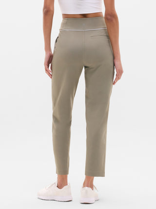 Pantalón Deportivo Talle Alto con Bolsillos