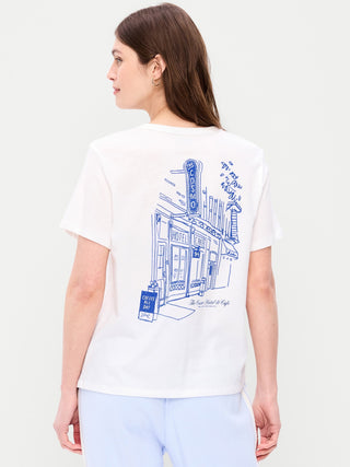 Camiseta gráfica de cuello redondo EveryWear.