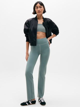 Legging Recto Talle Alto con Logo