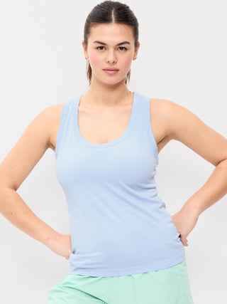 Fitted Sleeveless Sports T-Shirt
