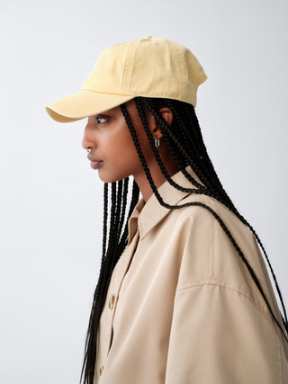 Gorra con Logo Bordado de Algodón