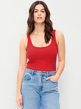 Camiseta Acanalada de Tirantes