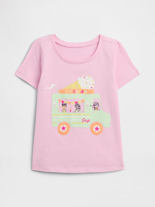 Camiseta gráfica babyGap.
