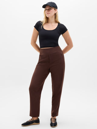 Pantalón Talle Alto con Bolsillos