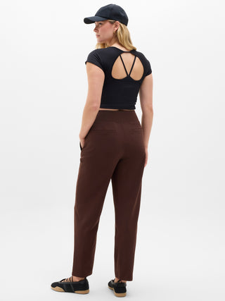 Pantalón Talle Alto con Bolsillos