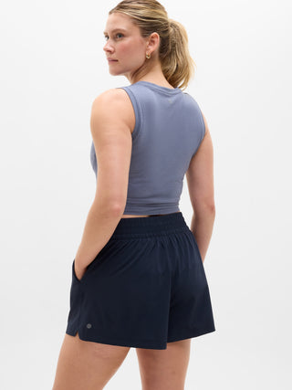 Short Deportivo con Cintura Elástica y Bolsillos