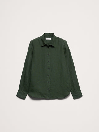 Linen Long-Sleeved Shirt