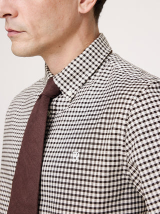 Camisa Manga Larga de Algodón