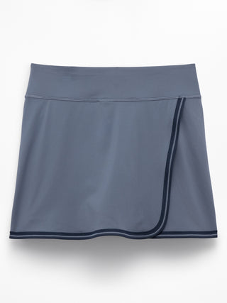 Asymmetric Sport Skirt with Logo