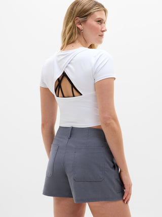 Skyline High Rise Tailored 4" Short