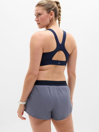 Pantalones cortos con cinturilla elástica de talle medio Speedwork.