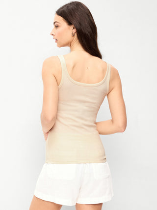 Camiseta Acanalada de Tirantes