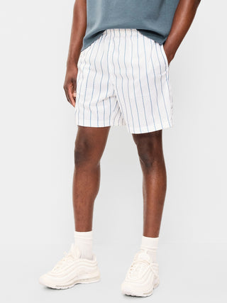 Pantalones Cortos Holgados De Malla, Entrepierna De 6 Pulgadas.