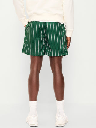 Pantalones Cortos Holgados De Malla, Entrepierna De 6 Pulgadas.