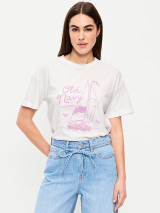 Camiseta tipo túnica extragrande EveryWear.