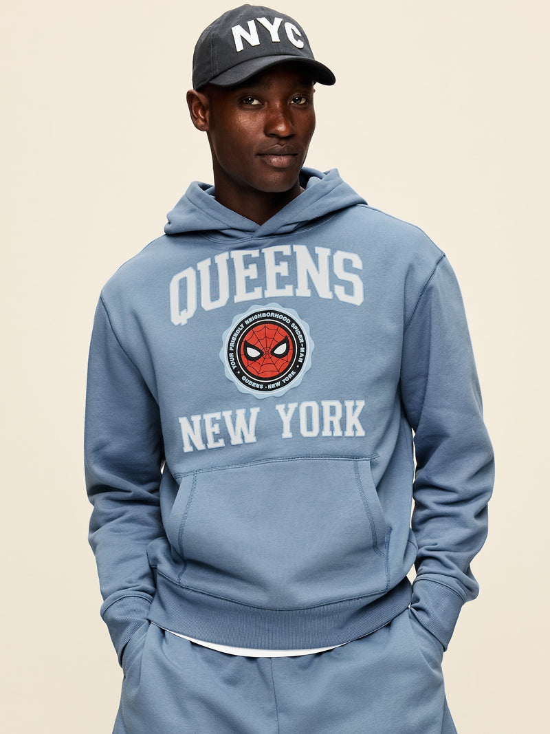 Sudadera con capucha Popover de Old Navy x Marvel Spider-Man para hombre.