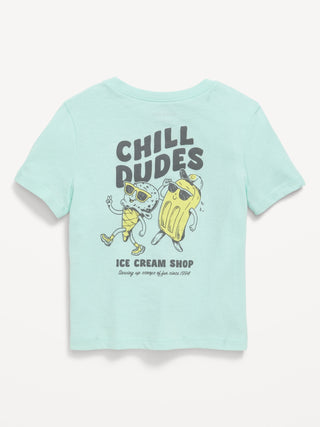 Camiseta Manga Corta con Gráfico, Bebé