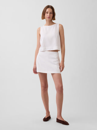 Enagua Pantalón Talle Medio con Lino