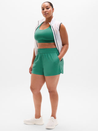 Short Deportivo con Cintura Elástica y Bolsillos