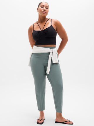 Pantalón Talle Alto con Bolsillos