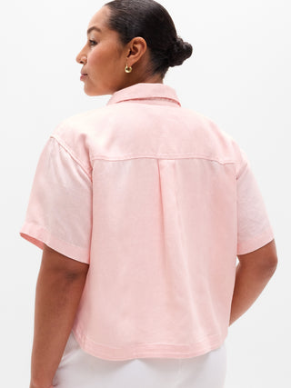 Camiseta Manga Corta de Lino
