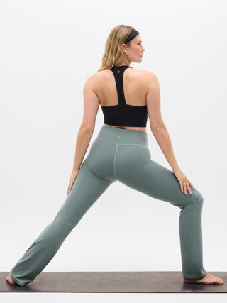Legging Recto Talle Alto con Logo