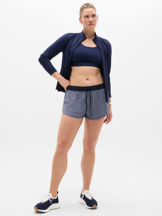 Pantalones cortos con cinturilla elástica de talle medio Speedwork.
