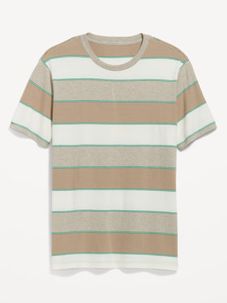 Camiseta Cuello Redondo de Algodón