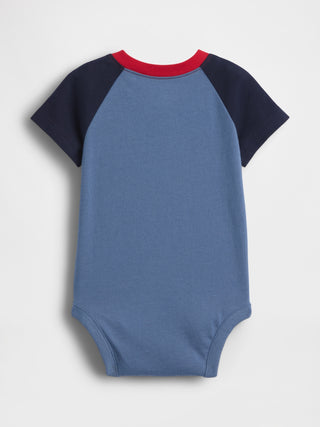 Baby First Favourites Body de algodón orgánico con gráfico.