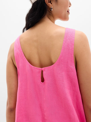 Linen Strappy Dress