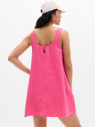 Linen Strappy Dress