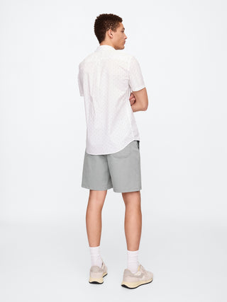 Shorts caqui sin cordones Essential de 7".