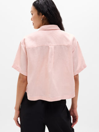 Camiseta Manga Corta de Lino