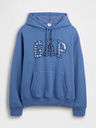 Sudadera holgada con capucha y logo de Gap.