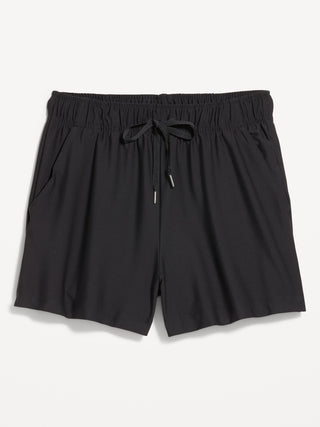 High-Waisted PowerSoft Shorts -- 3.5-inch inseam.
