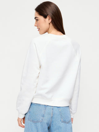 Crewneck Sweatshirt with Front Logo