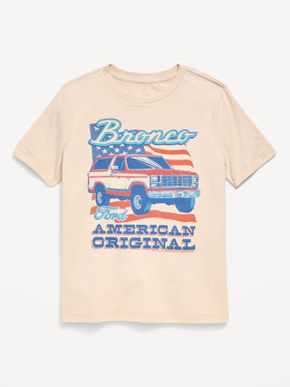 Camiseta con gráfico de género neutro Ford Bronco™ para niños.