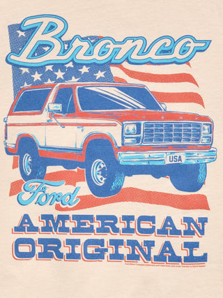 Camiseta con gráfico de género neutro Ford Bronco™ para niños.