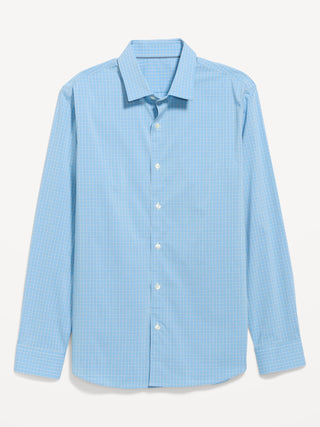 Camisa Manga Larga Slim Fit de Algodón