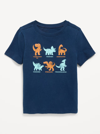 Camiseta Manga Corta con Gráfico, Bebé